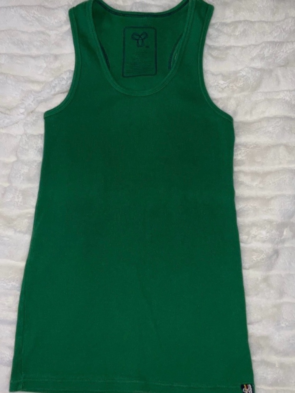 Green Ribbed TNA Tank